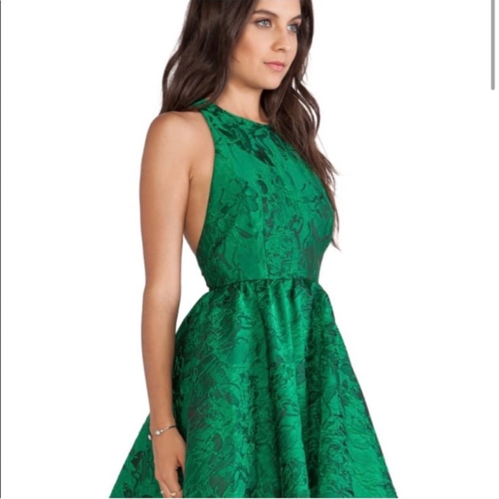 Alice + Olivia Green Dress